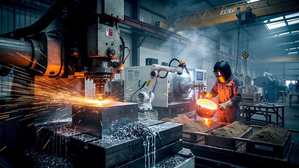 CNC Machining Foundry Services for Heavy Industrial Parts